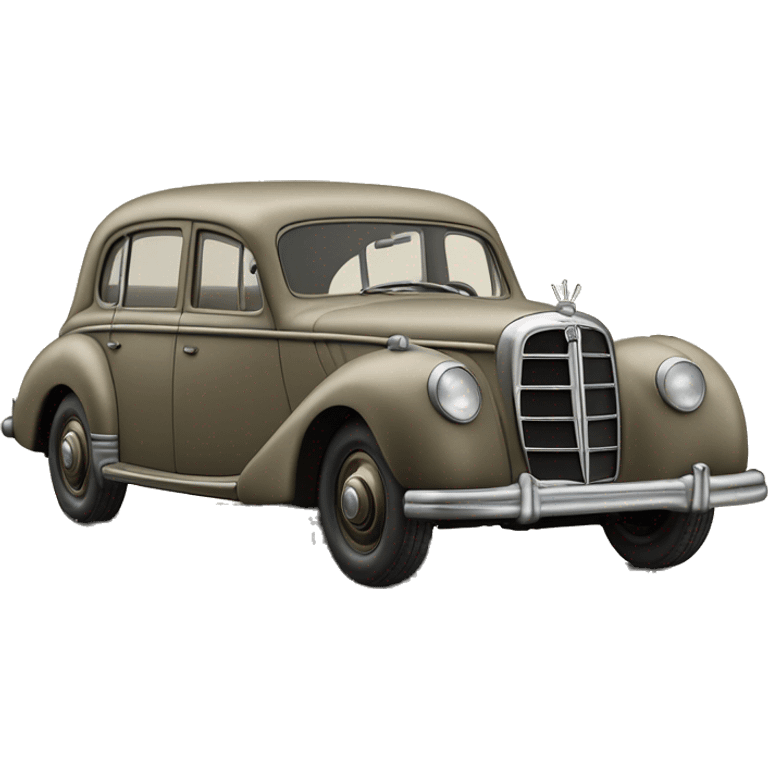 Wonder Woman’s Invisible 1943 WW2 Mercedes German Staff Officer’s 4-door Car emoji