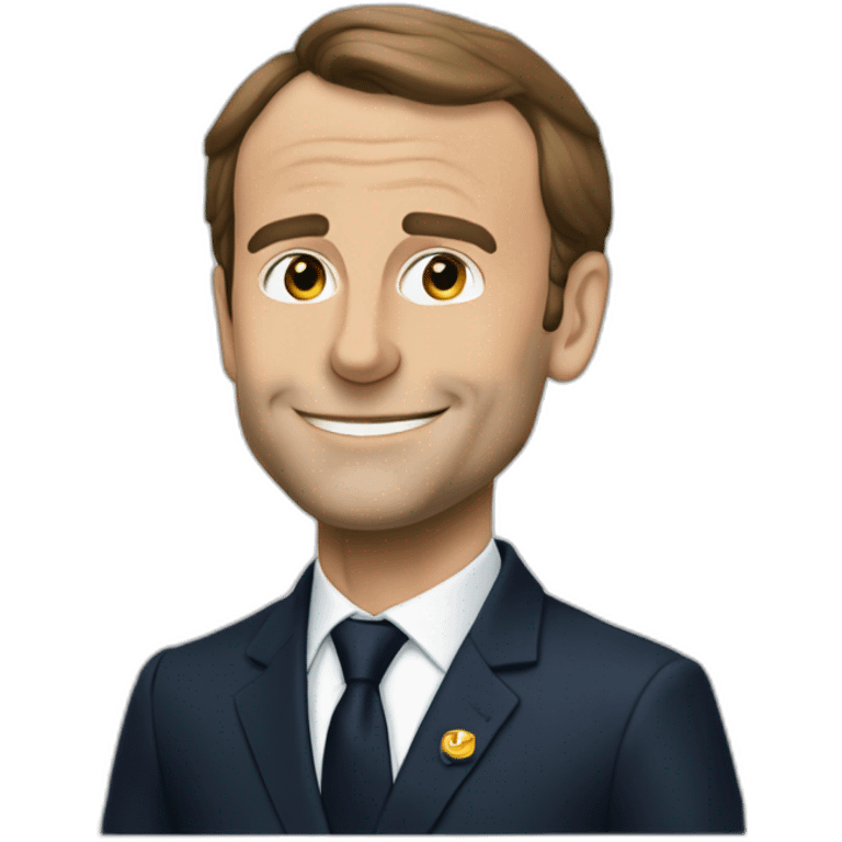 macron doigt d'honneur emoji