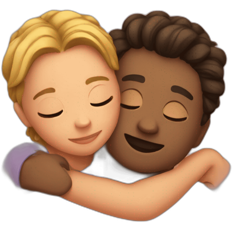 Cuddling emoji