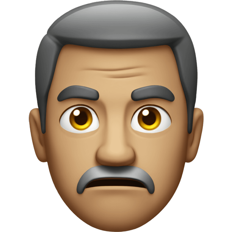 angry man  emoji