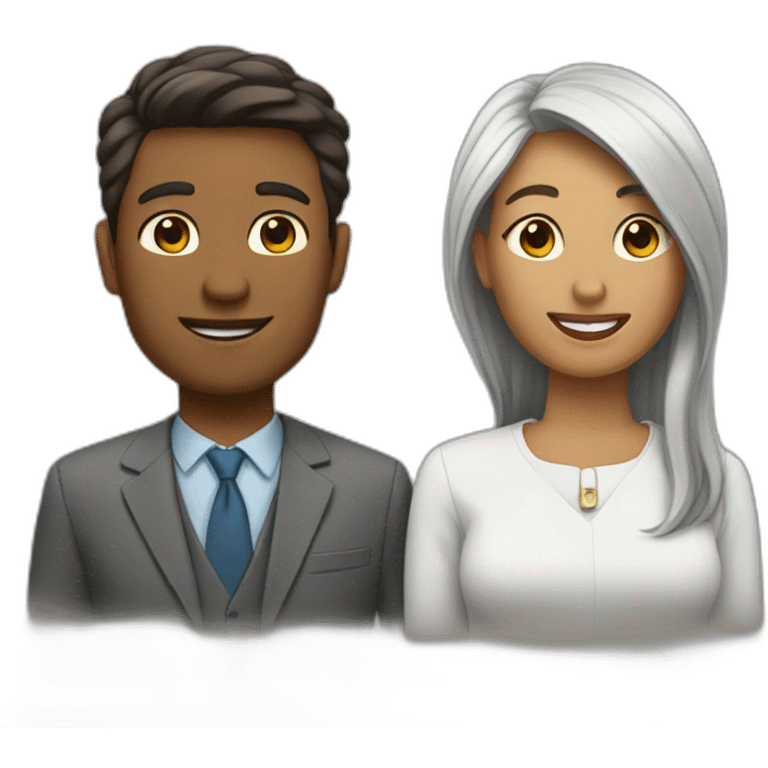 Un couple d’humain emoji