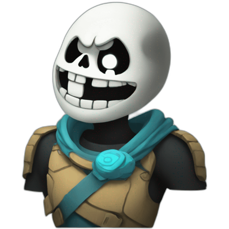 Sans undertale emoji