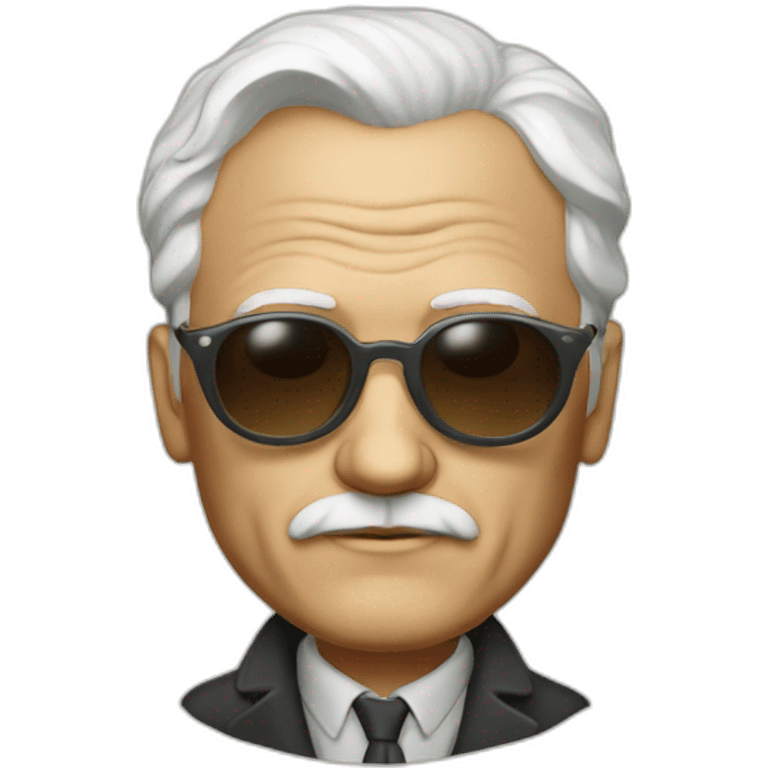 carl jung with sunglasses emoji