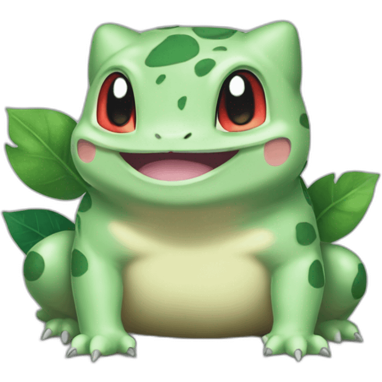 bulbasaur piscando emoji