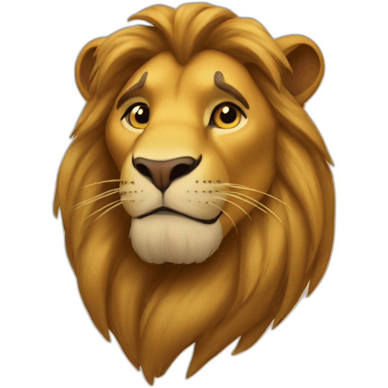 Le roi lion emoji