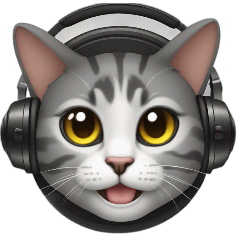 dj cat emoji