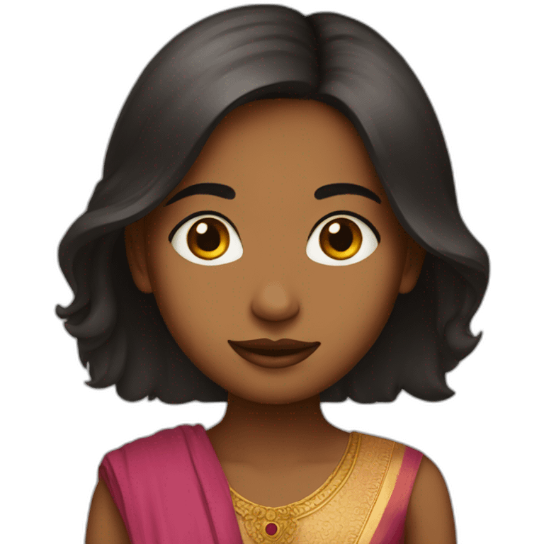 India girl emoji