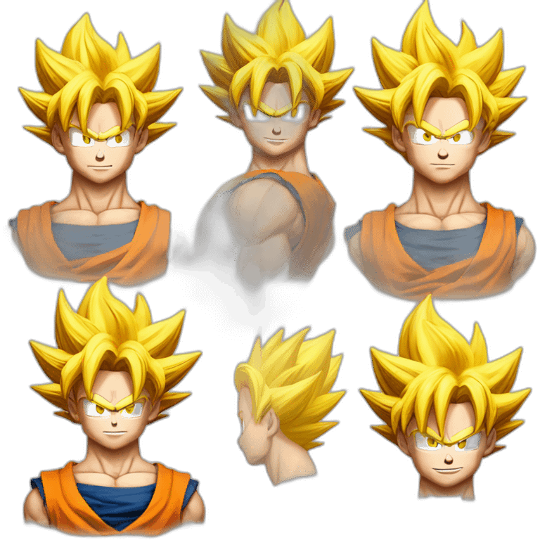 Super saiyan Goku emoji