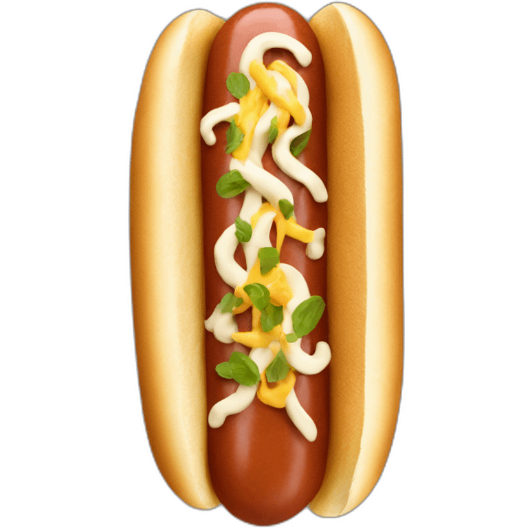 Giant pg13 hotdog emoji