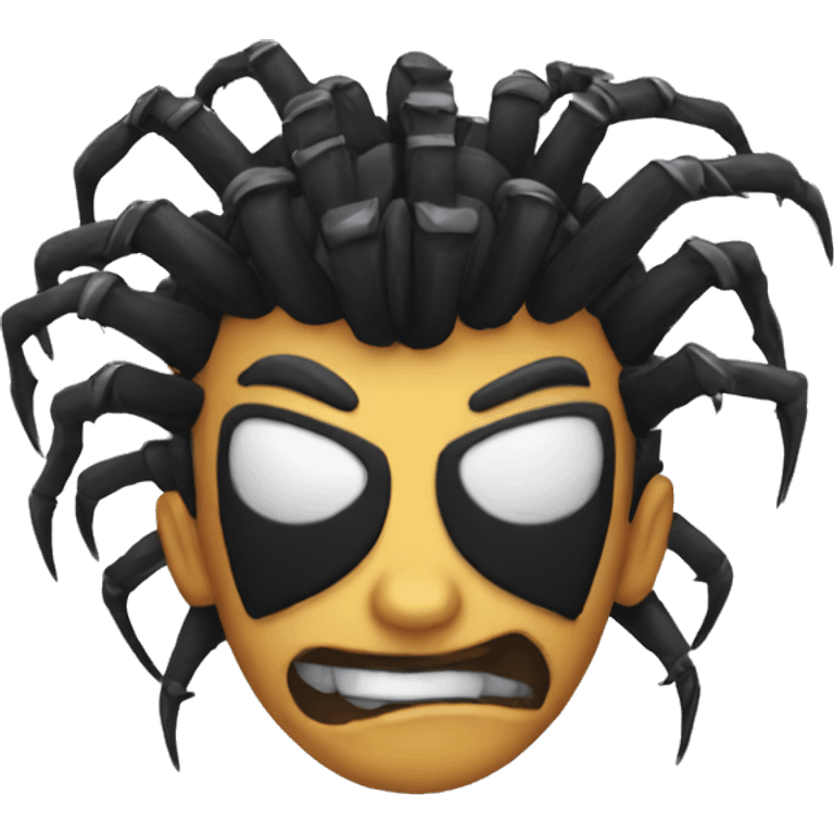 Spider punk emoji