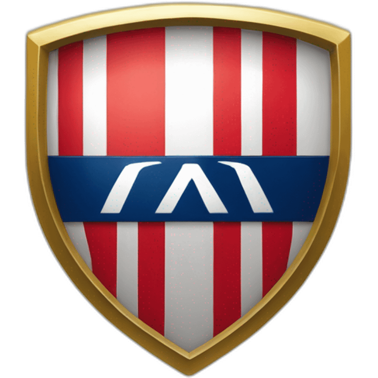 Escudo Atlético de Madrid original emoji