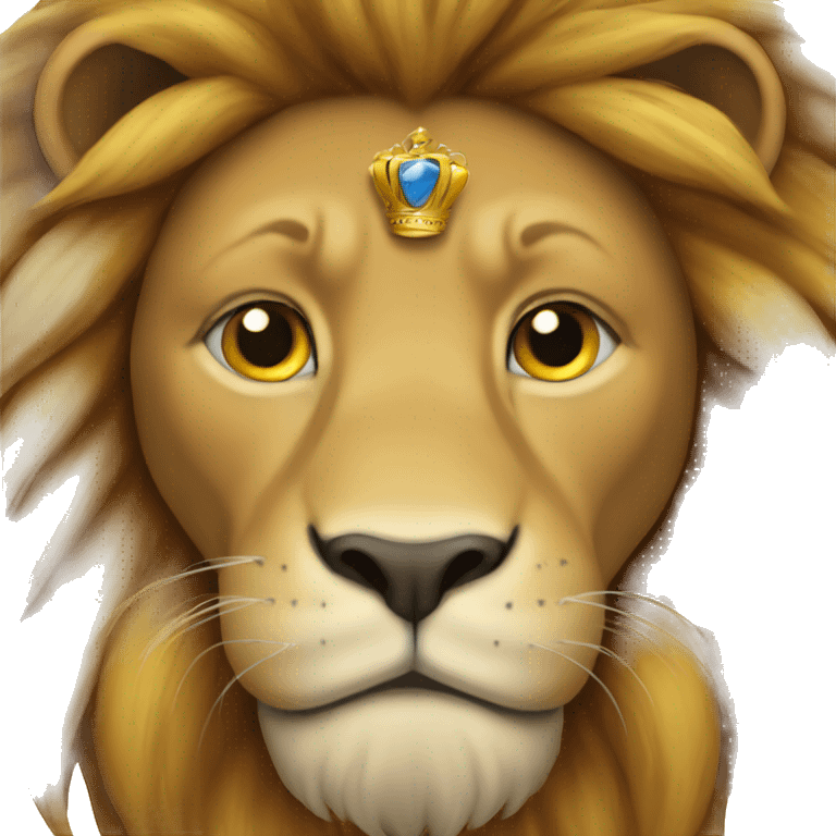 King lion  emoji