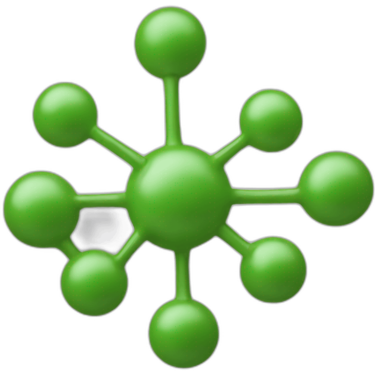 Organic chemical structure of cannabis.  emoji