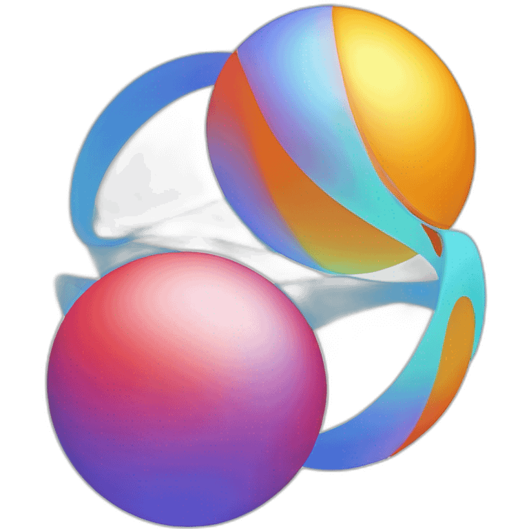 ion learning gradient sphere logo hd emoji