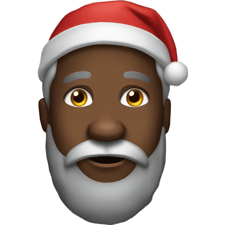 Black Santa  emoji