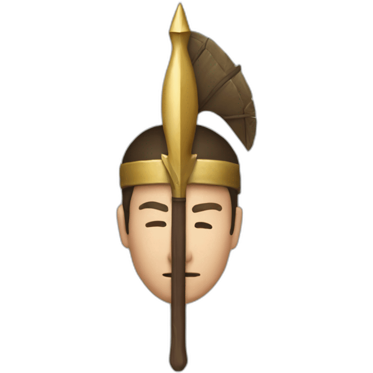 spear in head emoji