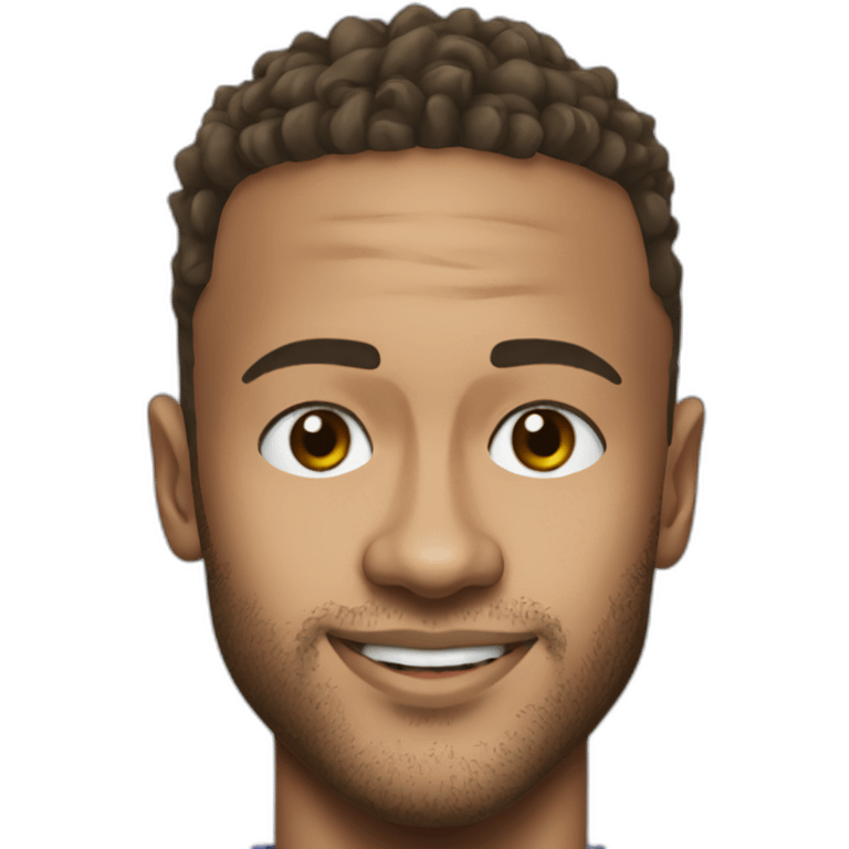 retrato de neymar jr emoji