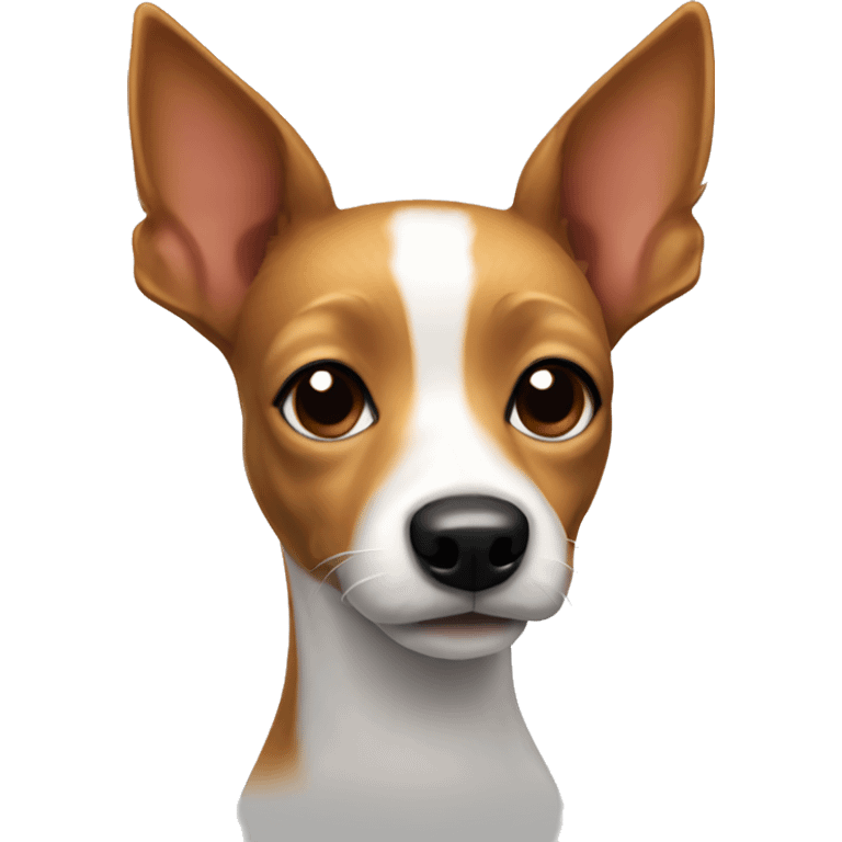 Toy fox terrier emoji