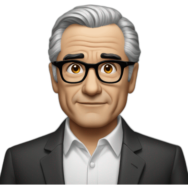 Martin Scorsese without smile emoji