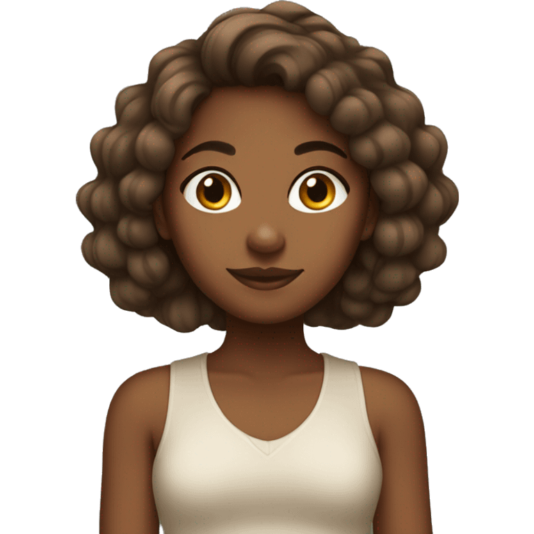 brown girl emoji