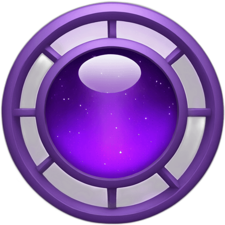 a purple portal to another galaxy emoji