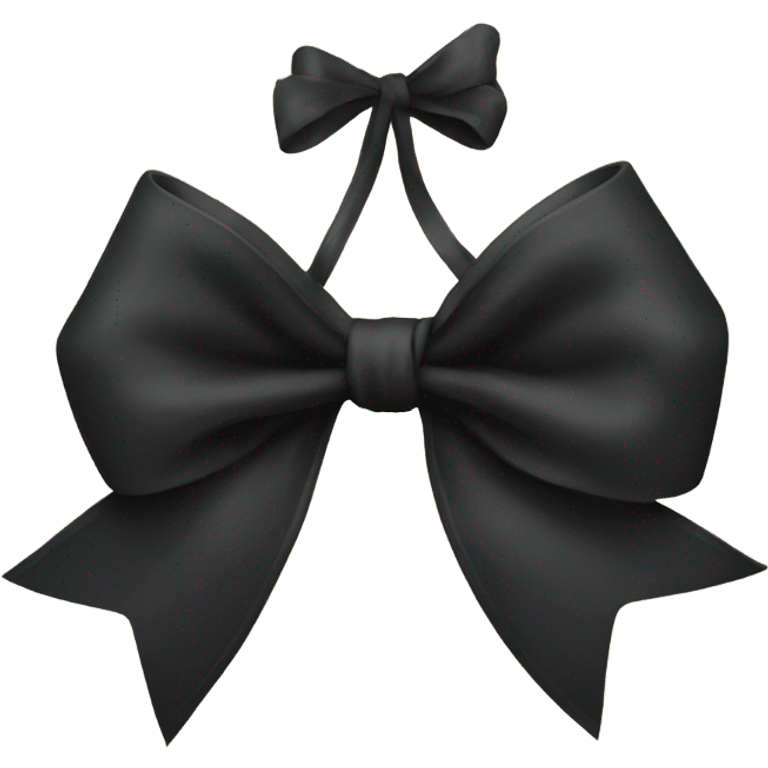 black bow emoji