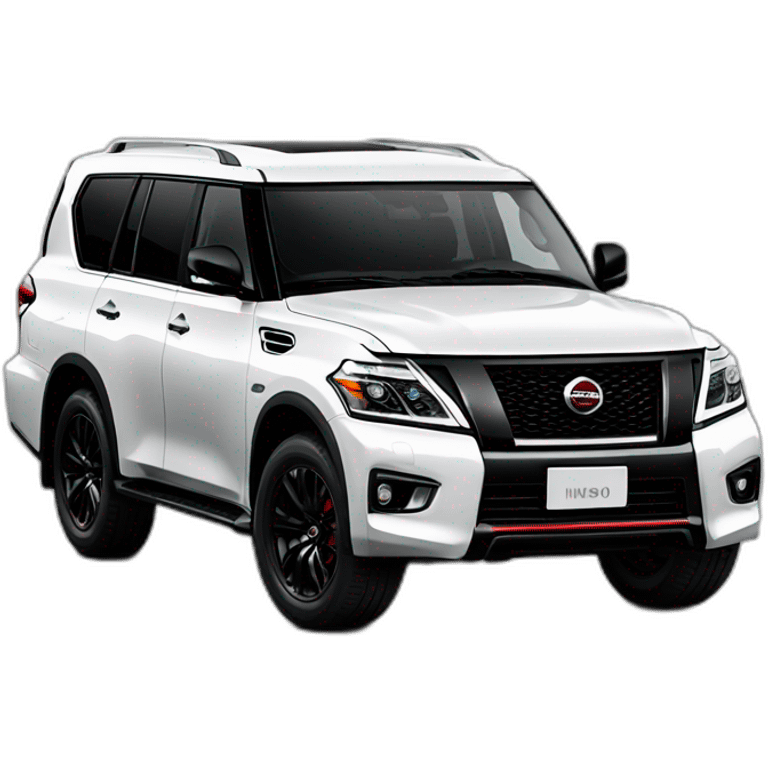 black nissan patrol nismo 2018 emoji