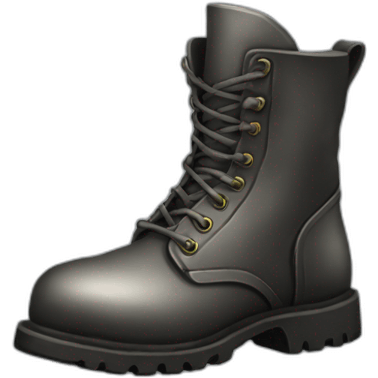 metal bootstrap boots emoji