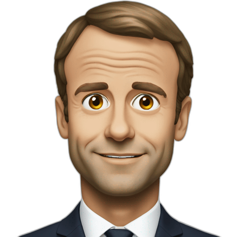 emmanuel macron emoji