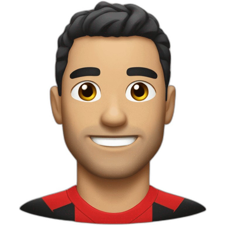 Símbolo do time do Flamengo emoji