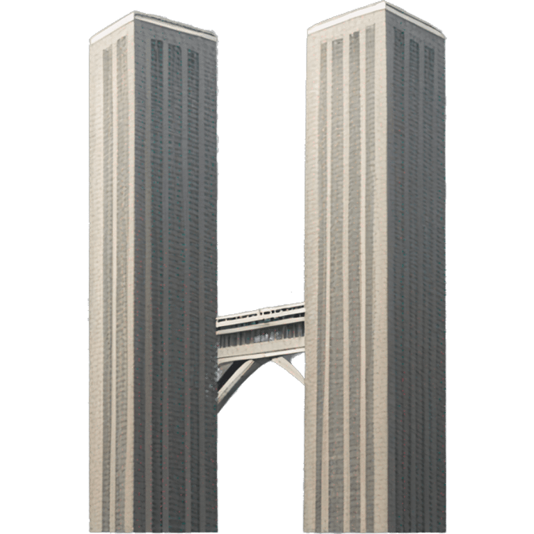 Twin towers emoji