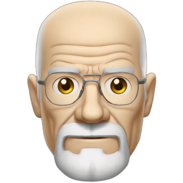 Walter White face emoji