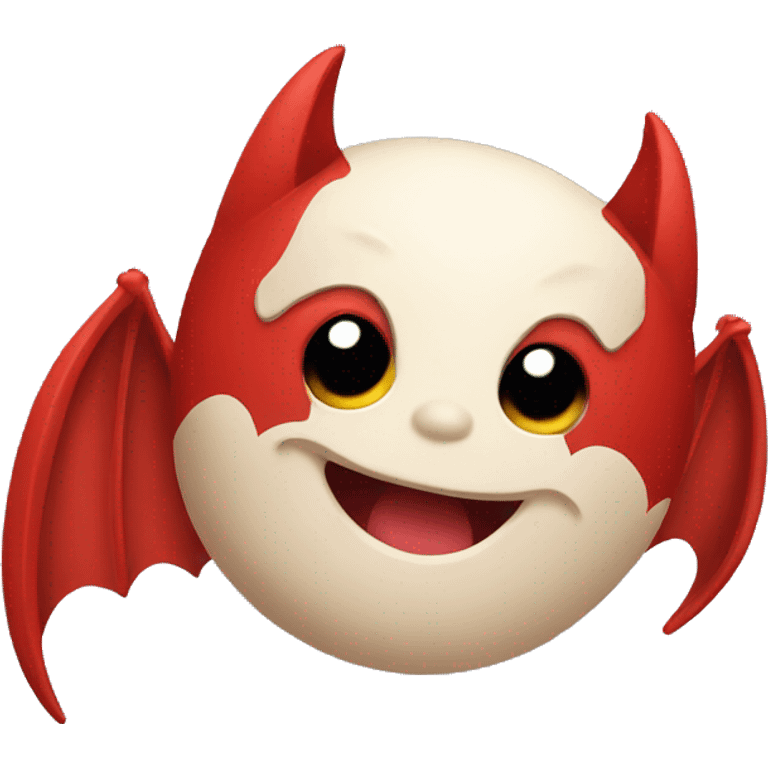 red bat emoji