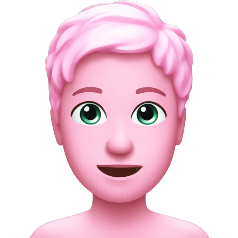 pink face wash emoji