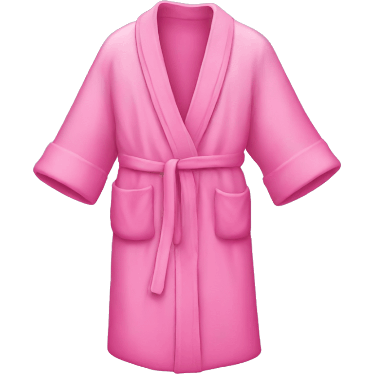 Pink robe  emoji