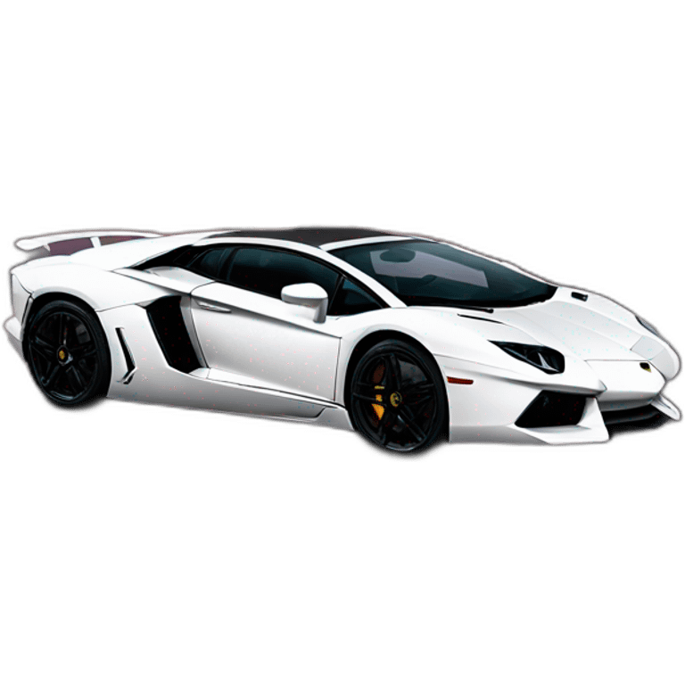 lamborghini aventador emoji