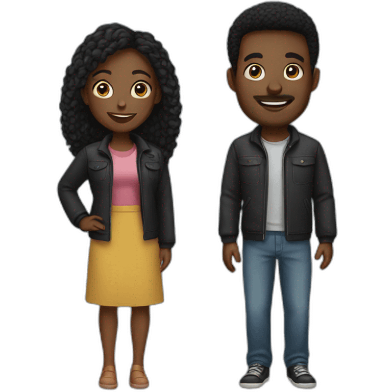 Black Couple emoji