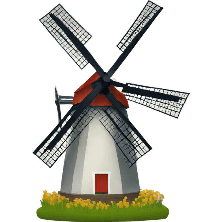 Dutch windmill emoji