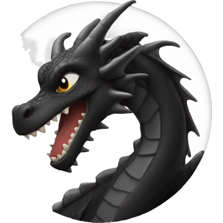 black dragon emoji