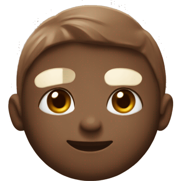 Beige chocolate  emoji