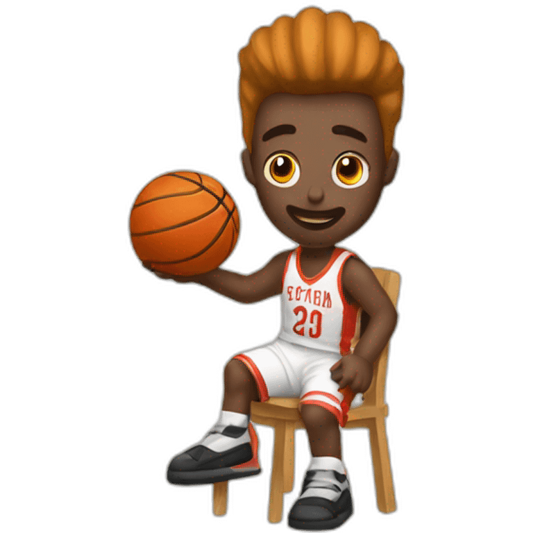 Canasta baloncesto emoji