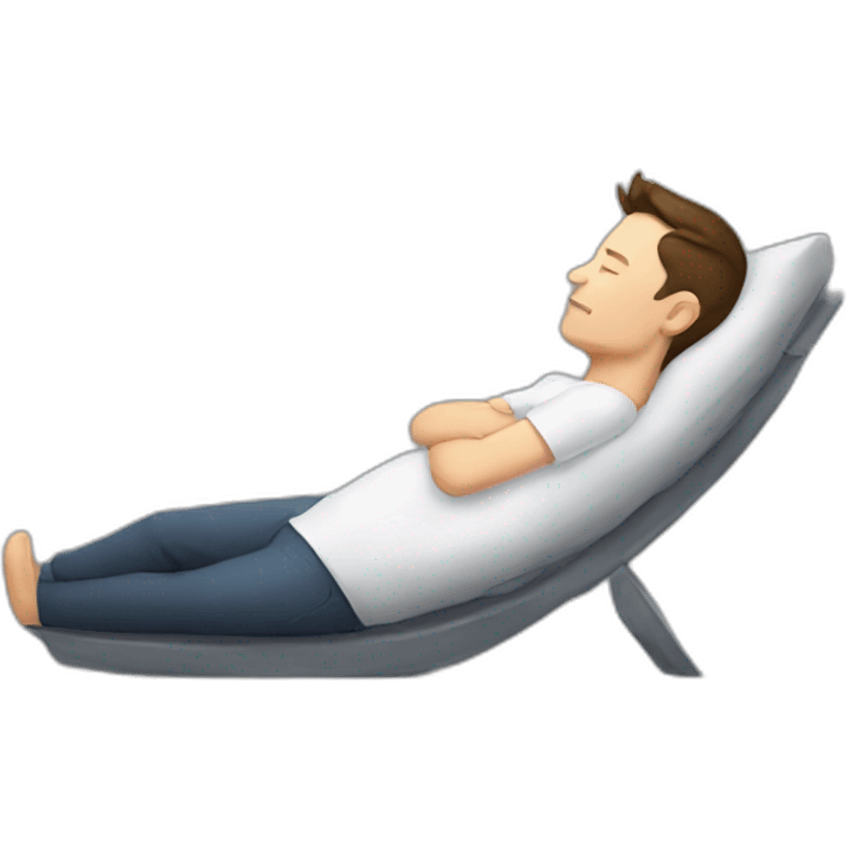 Elon musk sleeping emoji