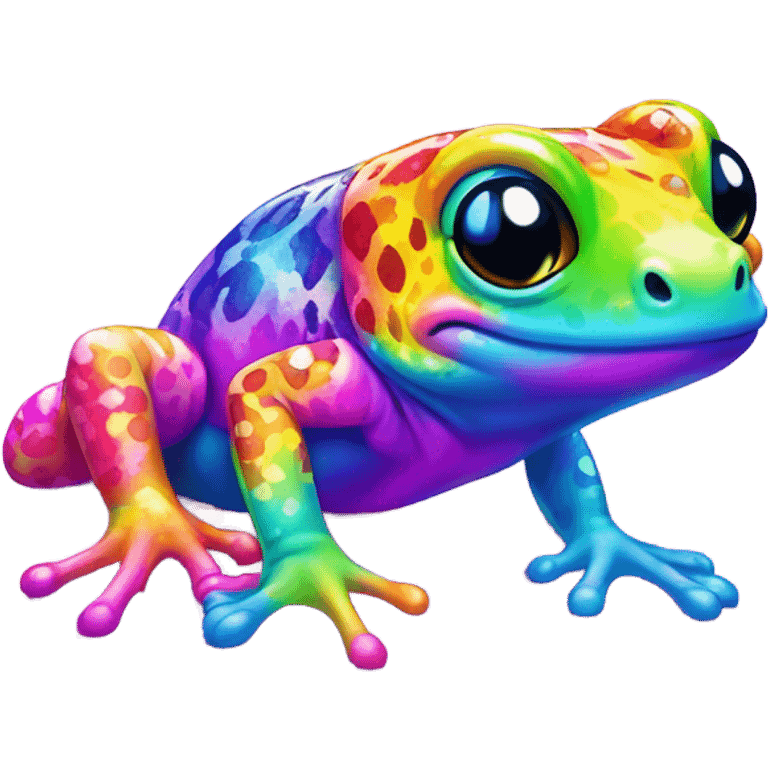 Lisa frank gecko ￼ emoji