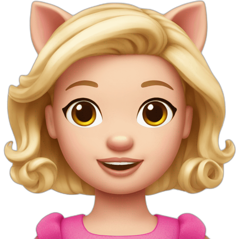 Barbie Pig emoji