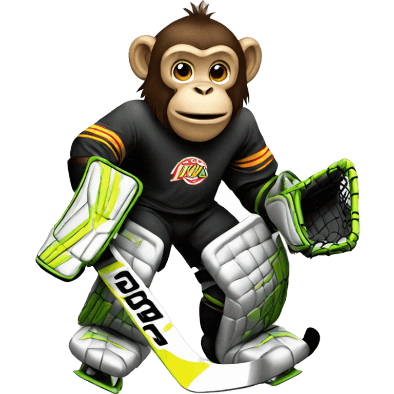 Monkey goalie emoji