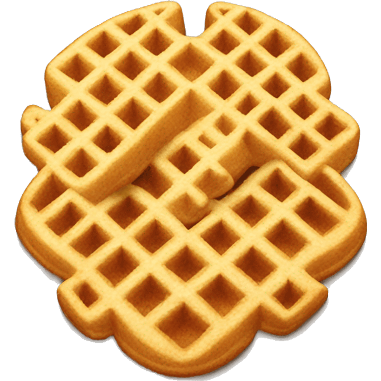 Big waffle emoji