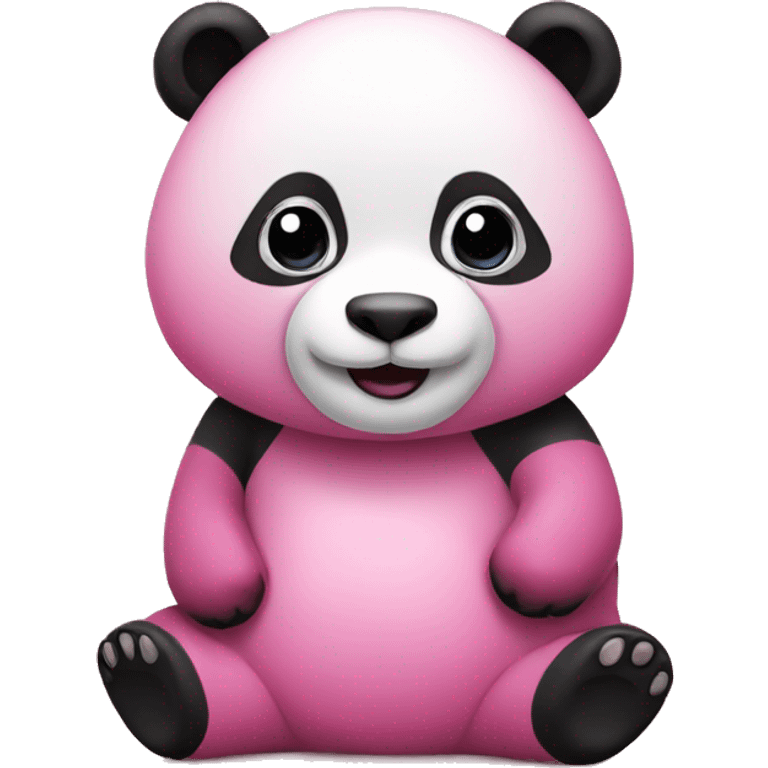 pink panda  emoji