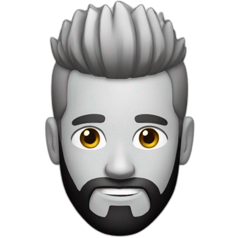 white-man-with-black-mohawk-and-long-black-beard emoji