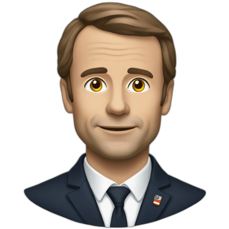 macron tiens de l'argent emoji