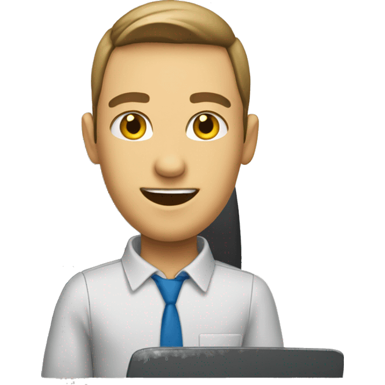 service desk employee emoji